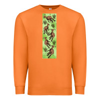 Carrot dinosaur parasaurolophus pen wrap Premium Sweatshirt - Artiststas