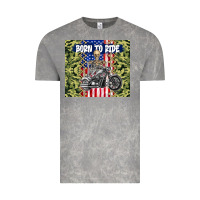 Cloud Rock born to ride Vintage Tee - TumblerDesignByShophia