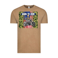 Vintage Coffee born to ride Vintage Tee - TumblerDesignByShophia