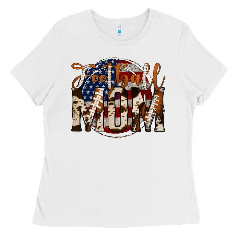 Football Mom Ladies Tee by Jasminsmagicworld | Teevron