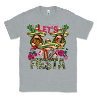 Heather Grey Let's Fiesta with gnomes Classic Tee - NancyCooperArtShop