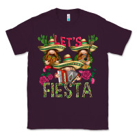 Plum Let's Fiesta with gnomes Classic Tee - NancyCooperArtShop