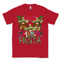 Red Let's Fiesta with gnomes Classic Tee - NancyCooperArtShop