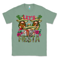 Sage Let's Fiesta with gnomes Classic Tee - NancyCooperArtShop