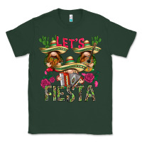 Sports Green Let's Fiesta with gnomes Classic Tee - NancyCooperArtShop
