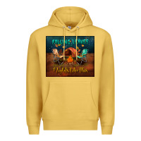 Antique Gold falling leaves and nights like this mouse pad Premium Hoodie - BundleAndBundleShop