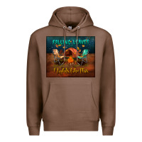 Chestnut falling leaves and nights like this mouse pad Premium Hoodie - BundleAndBundleShop