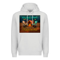 Dove Grey falling leaves and nights like this mouse pad Premium Hoodie - BundleAndBundleShop