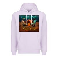 Lilac falling leaves and nights like this mouse pad Premium Hoodie - BundleAndBundleShop