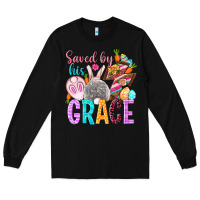 Black Saved by his grace Easter Day Long Sleeve Tee - HowdyJamesFarm