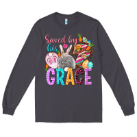 Smoke Saved by his grace Easter Day Long Sleeve Tee - HowdyJamesFarm