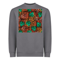 Storm fall leaves seamless pattern Heavyweight Sweatshirt - BundleAndBundleShop