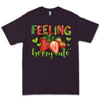 Plum feeling berry cute strawberry Premium Tee - Jasminsmagicworld