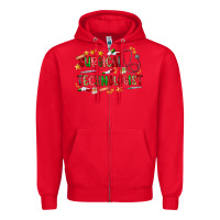 Red Surgical Technologist Zipper Hoodie - CowhideDigitalArt