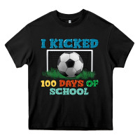 Black i kicked 100 days of school Heavy Core Tee - LillyAllenDesigns