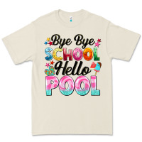 Bone bye bye school hello pool Premium Tee - BarkalooDesign