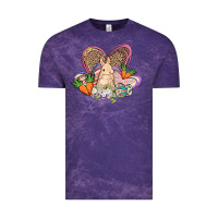 Cloud Purple Easter heart Easter Day Vintage Tee - HowdyJamesFarm