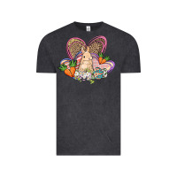 Vintage Black Easter heart Easter Day Vintage Tee - HowdyJamesFarm