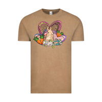 Vintage Coffee Easter heart Easter Day Vintage Tee - HowdyJamesFarm