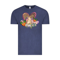 Vintage Denim Easter heart Easter Day Vintage Tee - HowdyJamesFarm