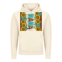 Vintage Artic nana sunflowers and turquoise gemstones Vintage Hoodie - TumblerDesignByShophia