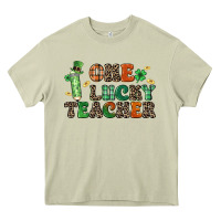 Mossy one lucky teacher Heavy Core Tee - LillyAllenDesigns