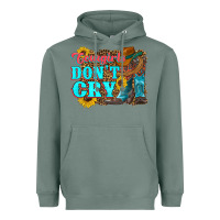 Sage cowgirls don't crty boots hat sunflowers Heavyweight Hoodie - Artiststas