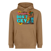 Toasted Coconut cowgirls don't crty boots hat sunflowers Heavyweight Hoodie - Artiststas