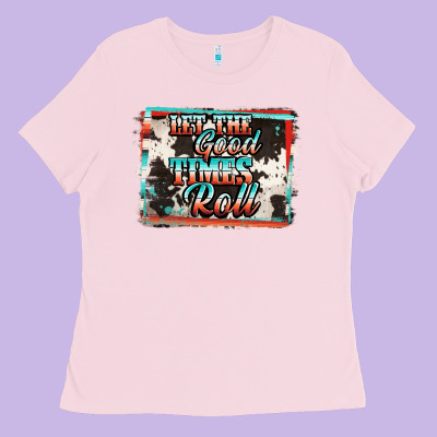Let The Good Times Roll Ladies Tee Designed By Jasminsmagicworld