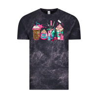 Cloud Black nail hustler coffee cups Vintage Tee - Jasminsmagicworld