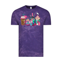 Cloud Purple nail hustler coffee cups Vintage Tee - Jasminsmagicworld