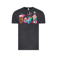 Vintage Black nail hustler coffee cups Vintage Tee - Jasminsmagicworld