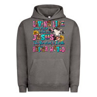 Pigment Tornado living life somewhere between jesus take the wheel Urban Hoodie - AdoDesignShop