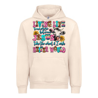 Sandshell living life somewhere between jesus take the wheel Urban Hoodie - AdoDesignShop