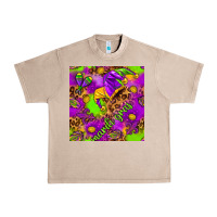 French Oak Mardi Gras and jester hat seamless pattern Urban Heavy Tee - HowdyJamesFarm