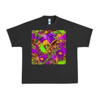 Pigment Black Mardi Gras and jester hat seamless pattern Urban Heavy Tee - HowdyJamesFarm