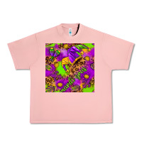 Salmon Mardi Gras and jester hat seamless pattern Urban Heavy Tee - HowdyJamesFarm