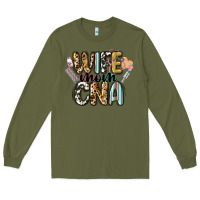 Army Green wife mom cna Long Sleeve Tee - CowGirlArtShop