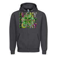 Smoke Lucky Zipper Hoodie - CowhideDigitalArt