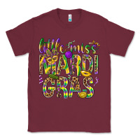 Burgundy Little miss Mardi Gras Classic Tee - NancyCooperArtShop