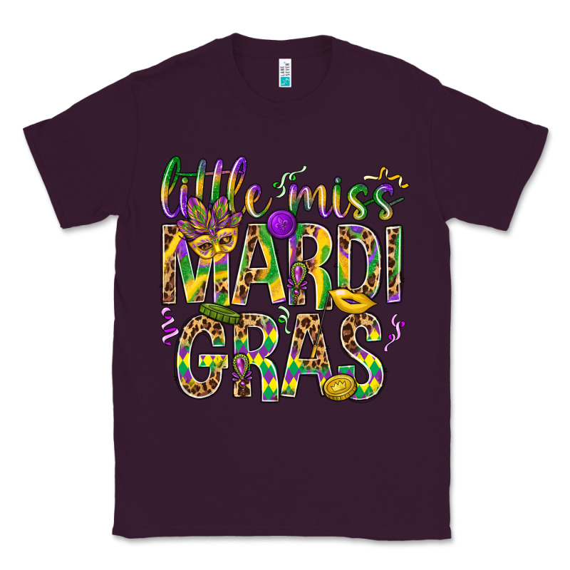 Little Miss Mardi Gras Classic Tee by NancyCooperArtShop | Teevron