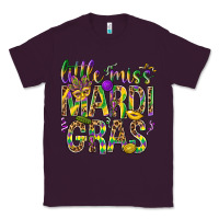 Plum Little miss Mardi Gras Classic Tee - NancyCooperArtShop
