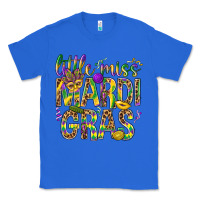 True Royal Little miss Mardi Gras Classic Tee - NancyCooperArtShop