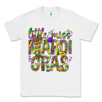 White Little miss Mardi Gras Classic Tee - NancyCooperArtShop