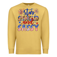 Antique Gold star spangled and sassy Premium Sweatshirt - Artiststas