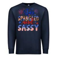 Star Spangled And Sassy Premium Sweatshirt | Teevron