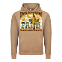 Vintage Coffee faith with cross Vintage Hoodie - TumblerDesignByShophia