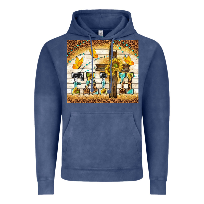 Faith With Cross Vintage Hoodie by TumblerDesignByShophia | Teevron