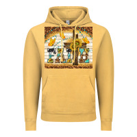 Vintage Mustard faith with cross Vintage Hoodie - TumblerDesignByShophia