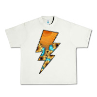 Pistachio Lightning Bolt Urban Heavy Tee - JahusDesignShop